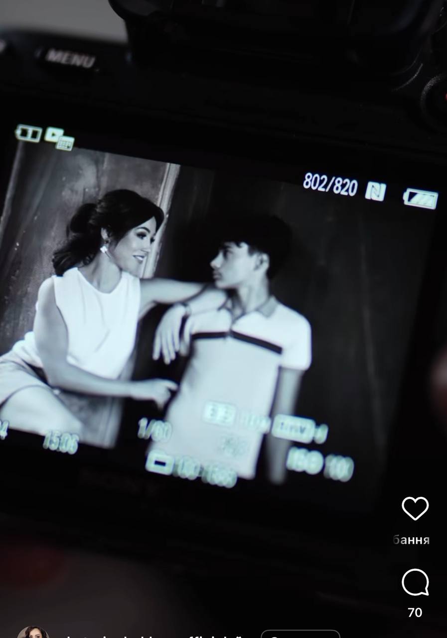 Катерина Кухар показала рідкісні кадри з 15-річним сином-красенем